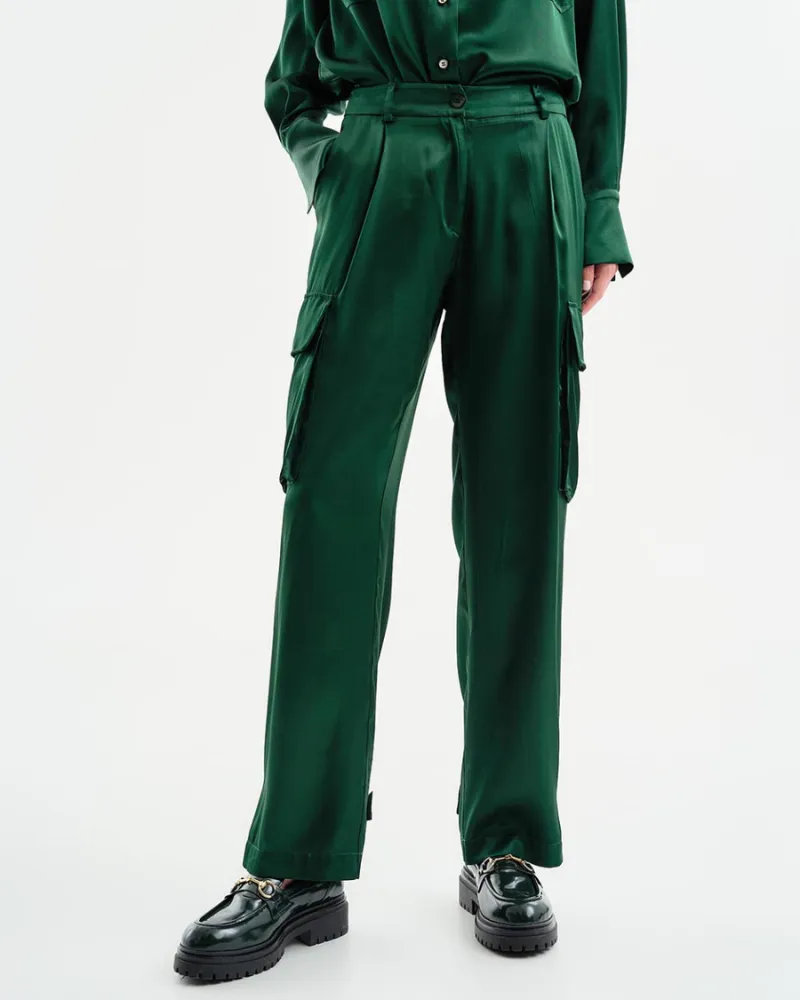 Access - Satin Cargo Pants