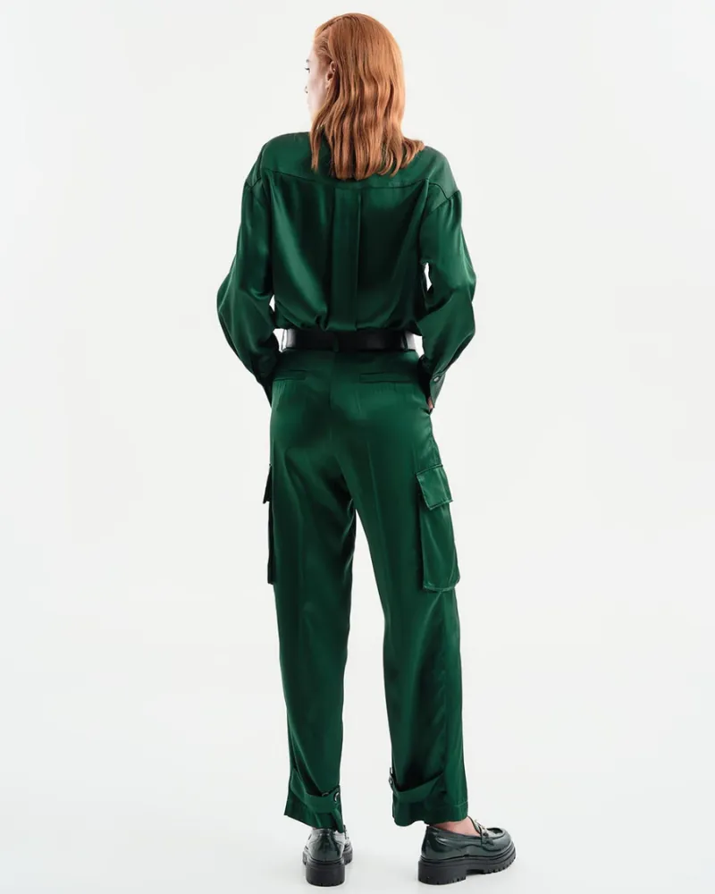 Access - Satin Cargo Pants
