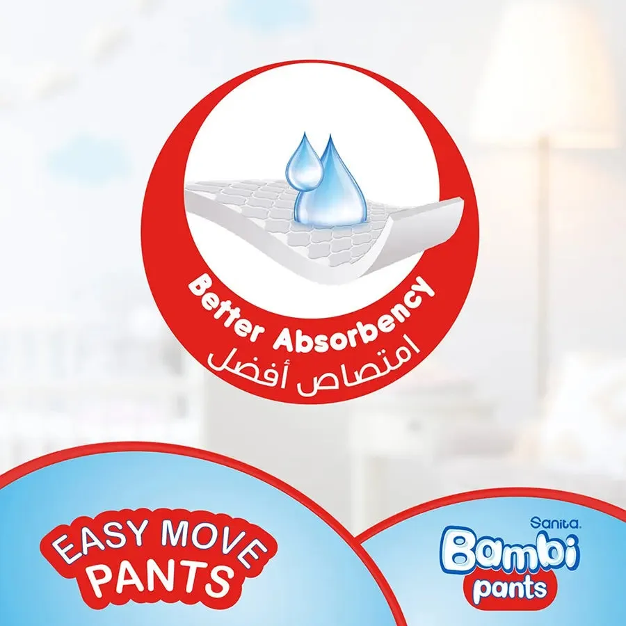 Bambi Pants Jumbo Pack Size 6 XXL  16 kg - 40's