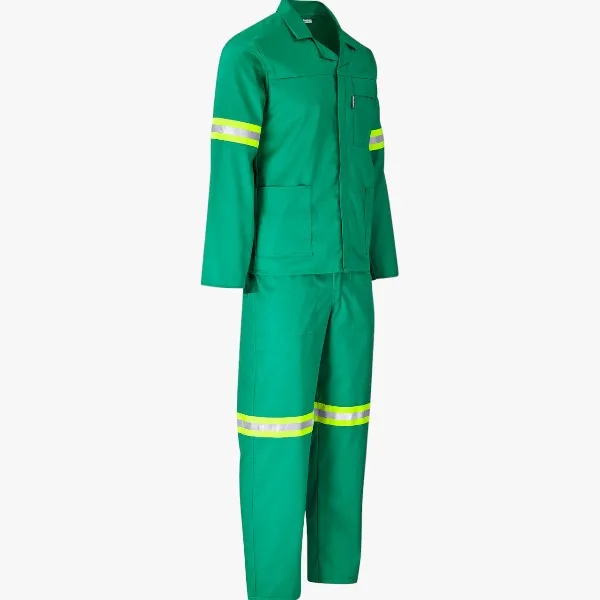Brands Premium 2 Pc Conti Suit With Reflective Tape Emerald Green