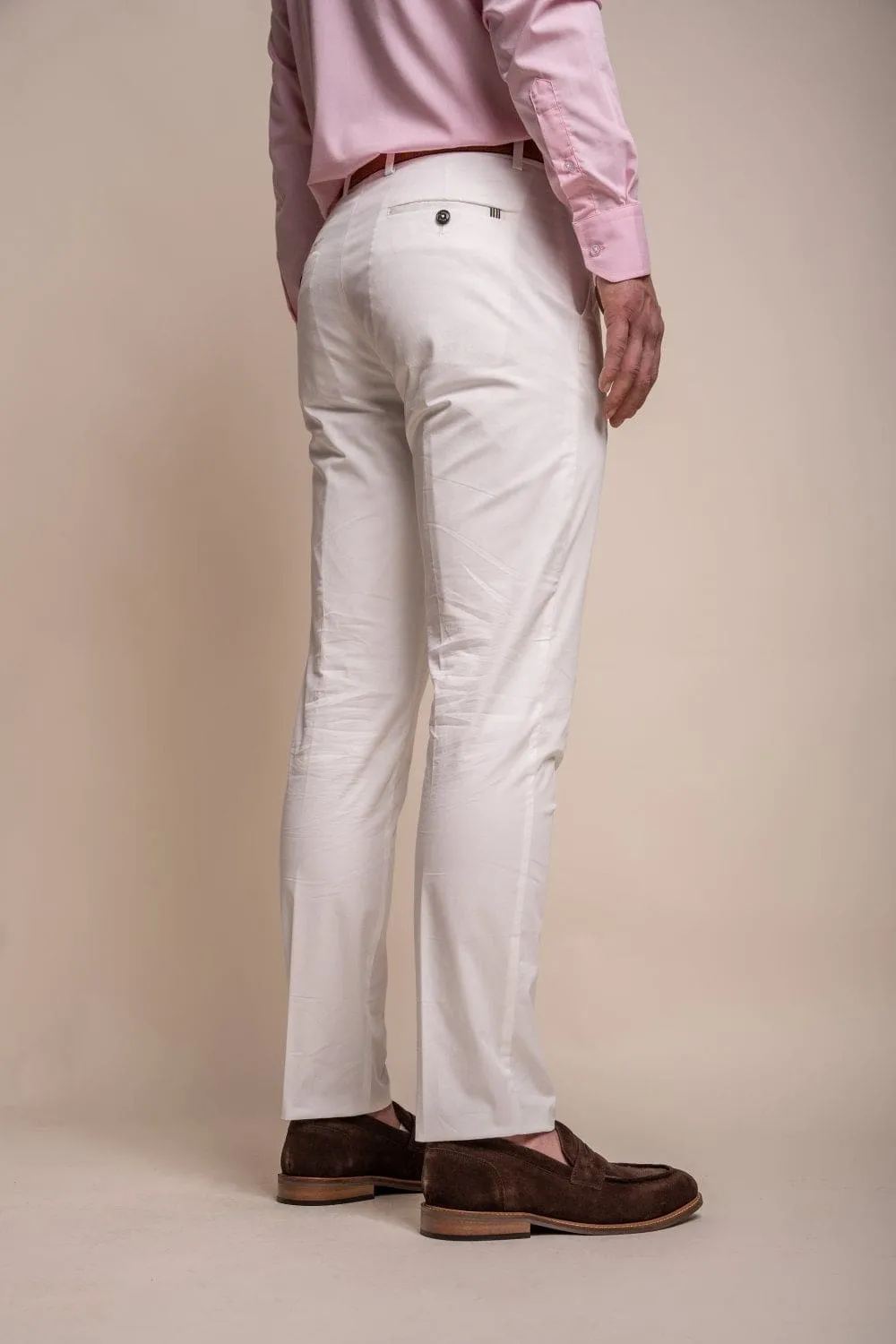 Cavani Mario Ecru Two Piece Suit