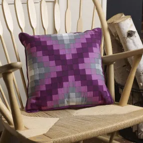 Coats & Clark Quilting Purple Pieced Pillow