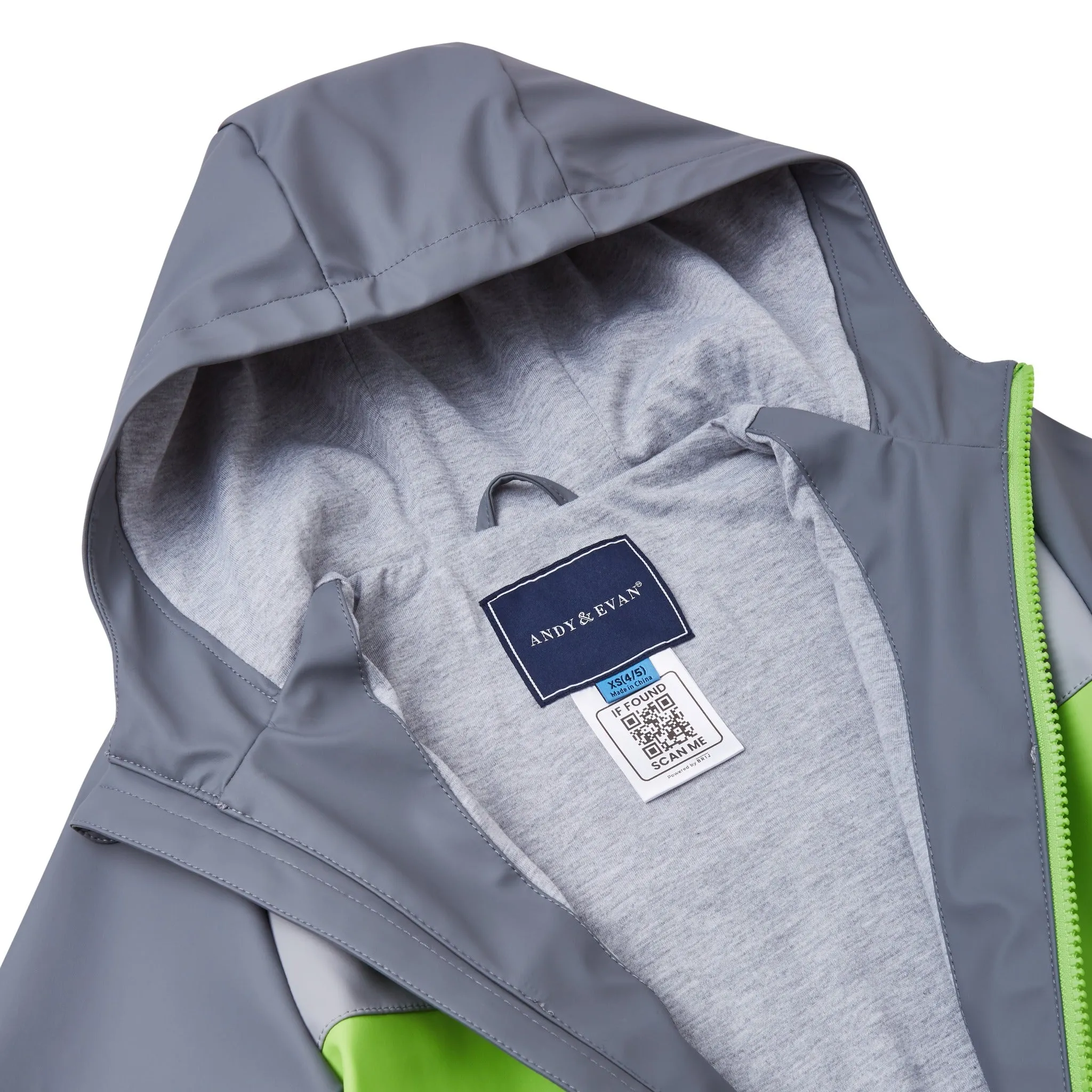 Colorblock Raincoat