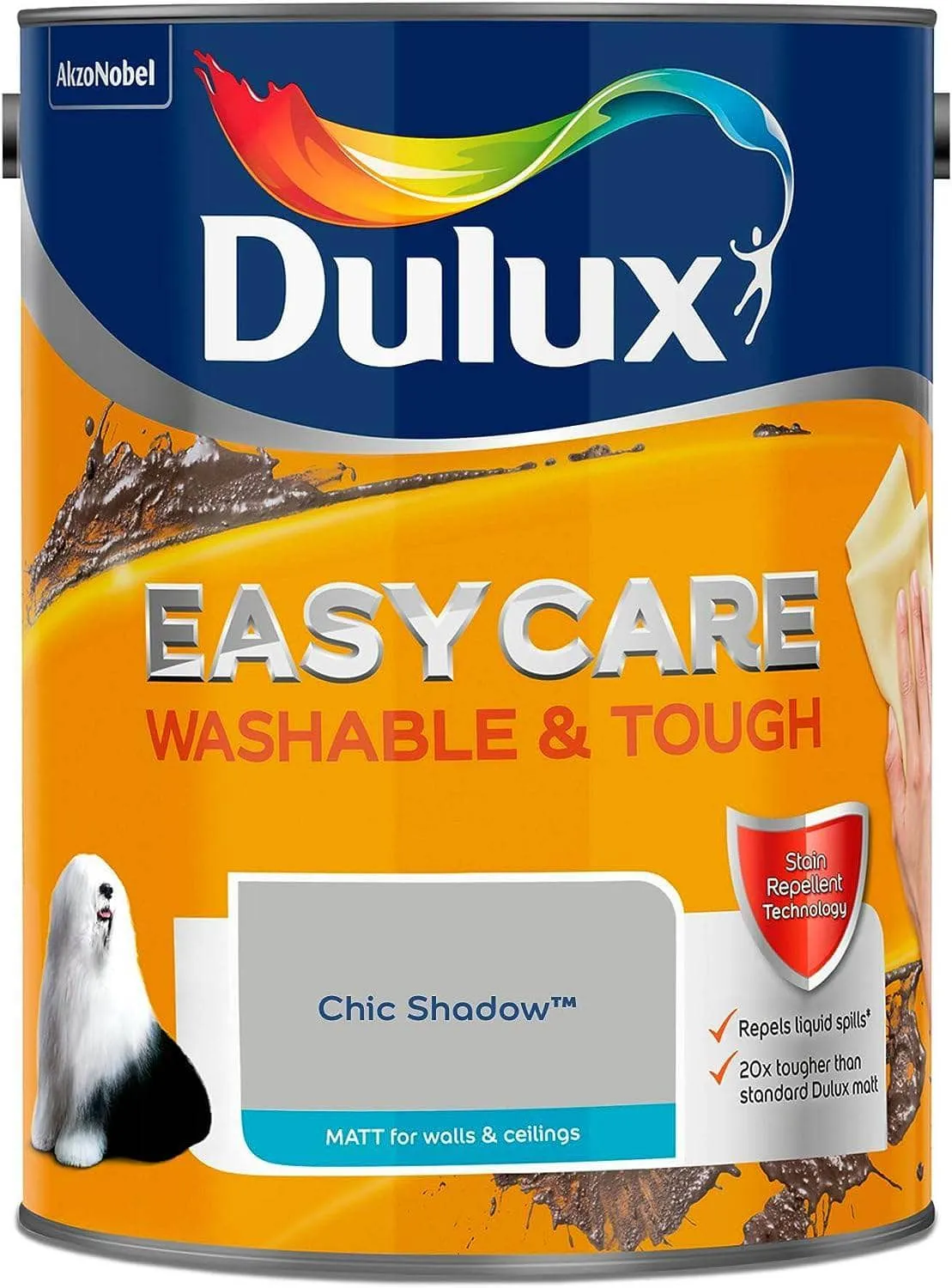Dulux Easycare Matt Emulsion 5L - Chic Shadow