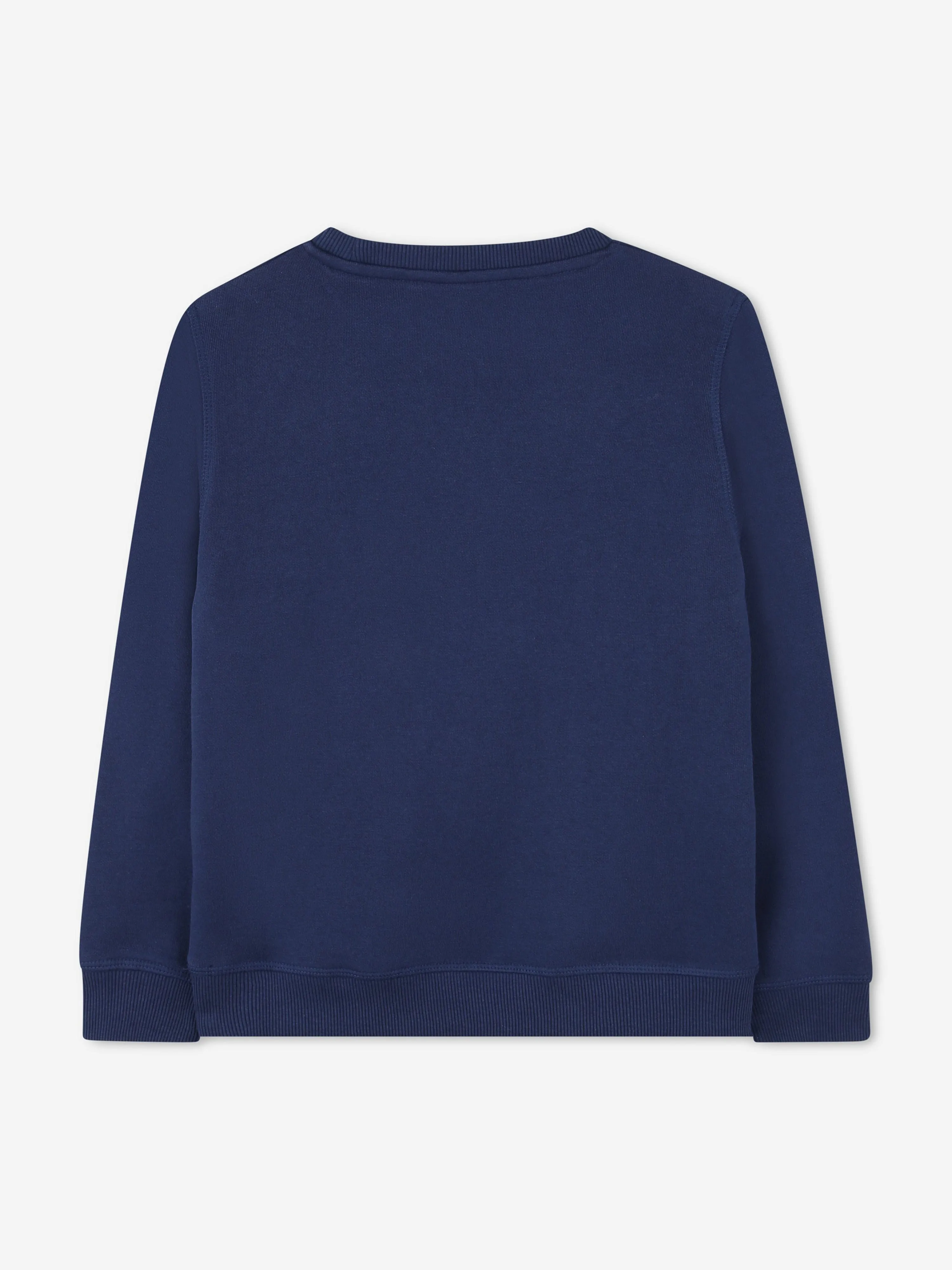 Hugo Boys Logo Print Sweatshirt in Blue