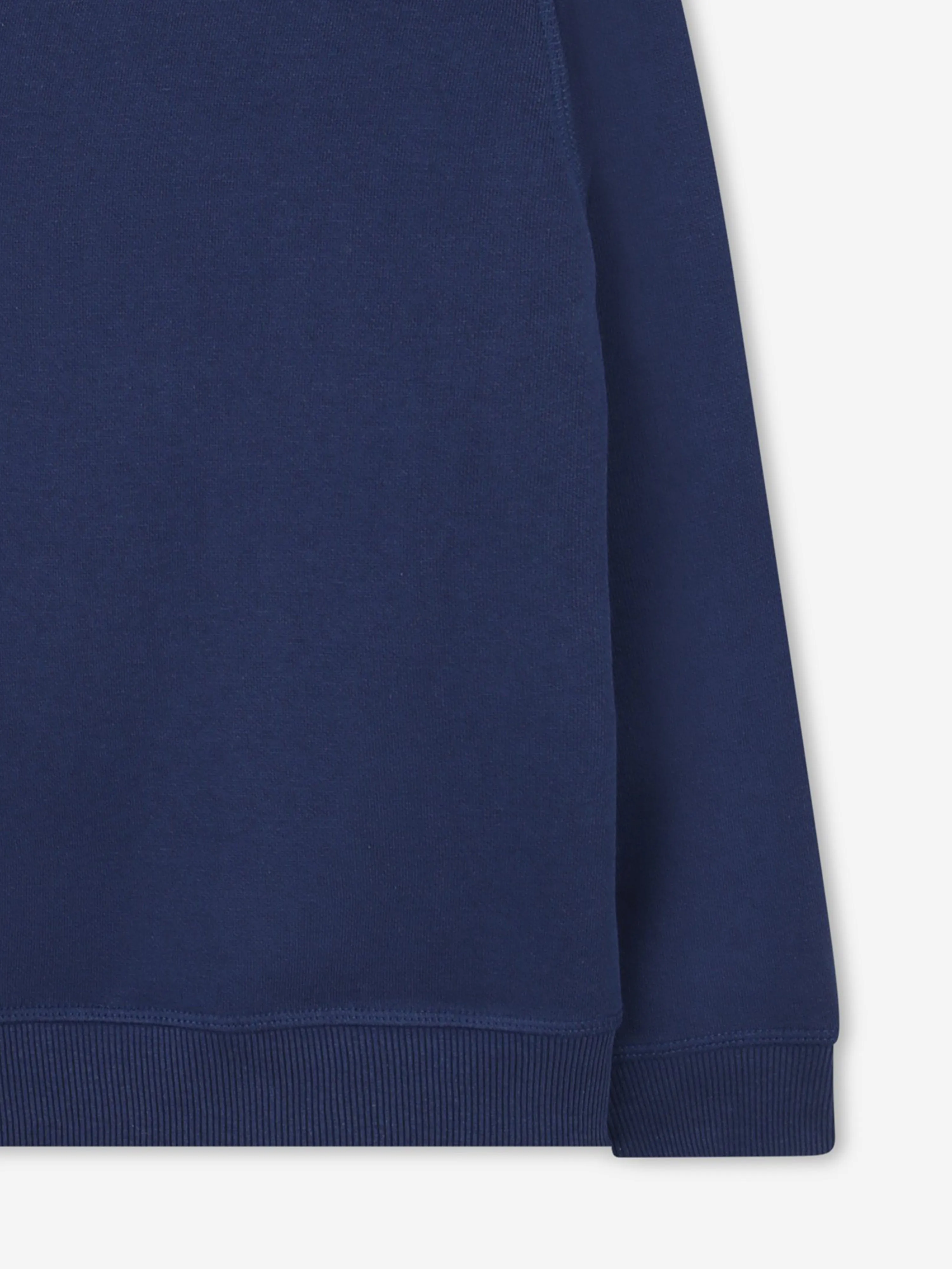 Hugo Boys Logo Print Sweatshirt in Blue