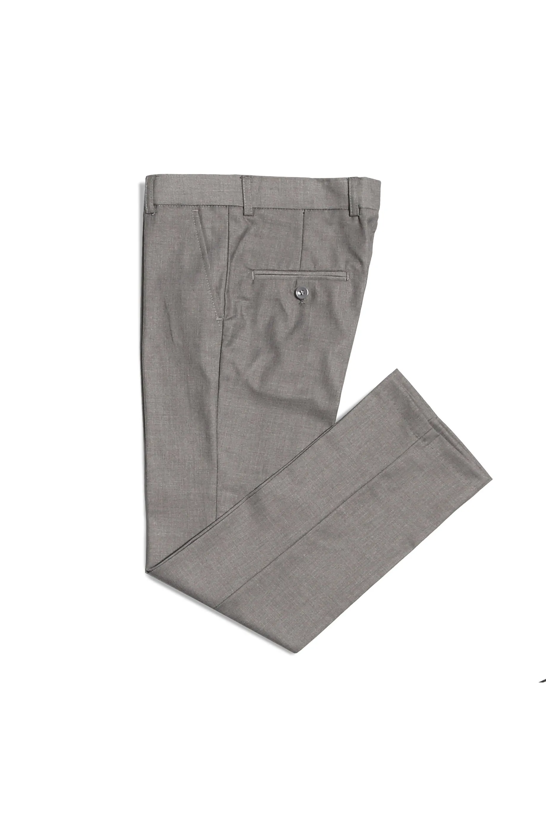 "Jax" Kids Light Grey Suit (5-Piece Set)