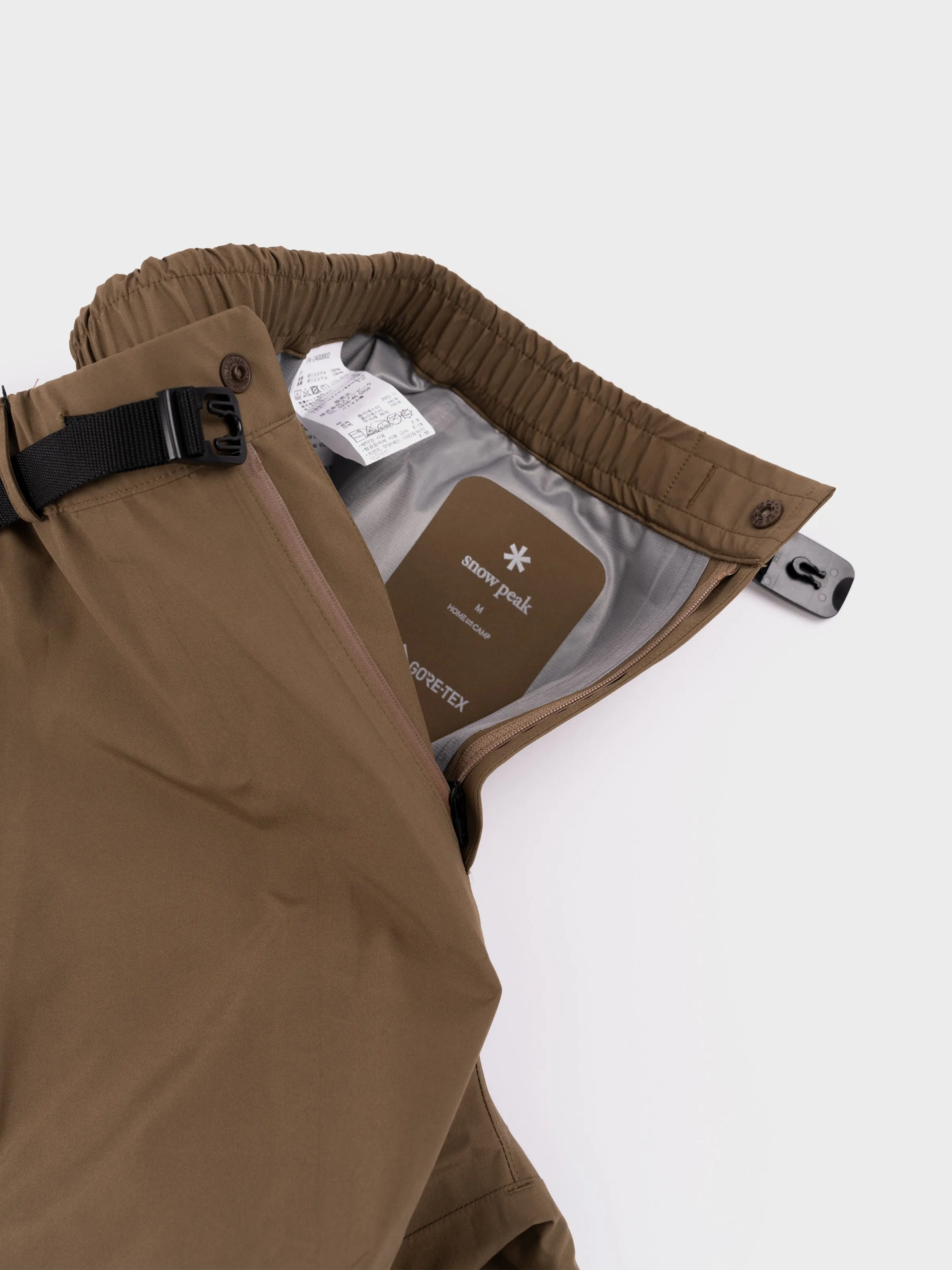 Snow Peak GORE-TEX Rain Pants - Coyote