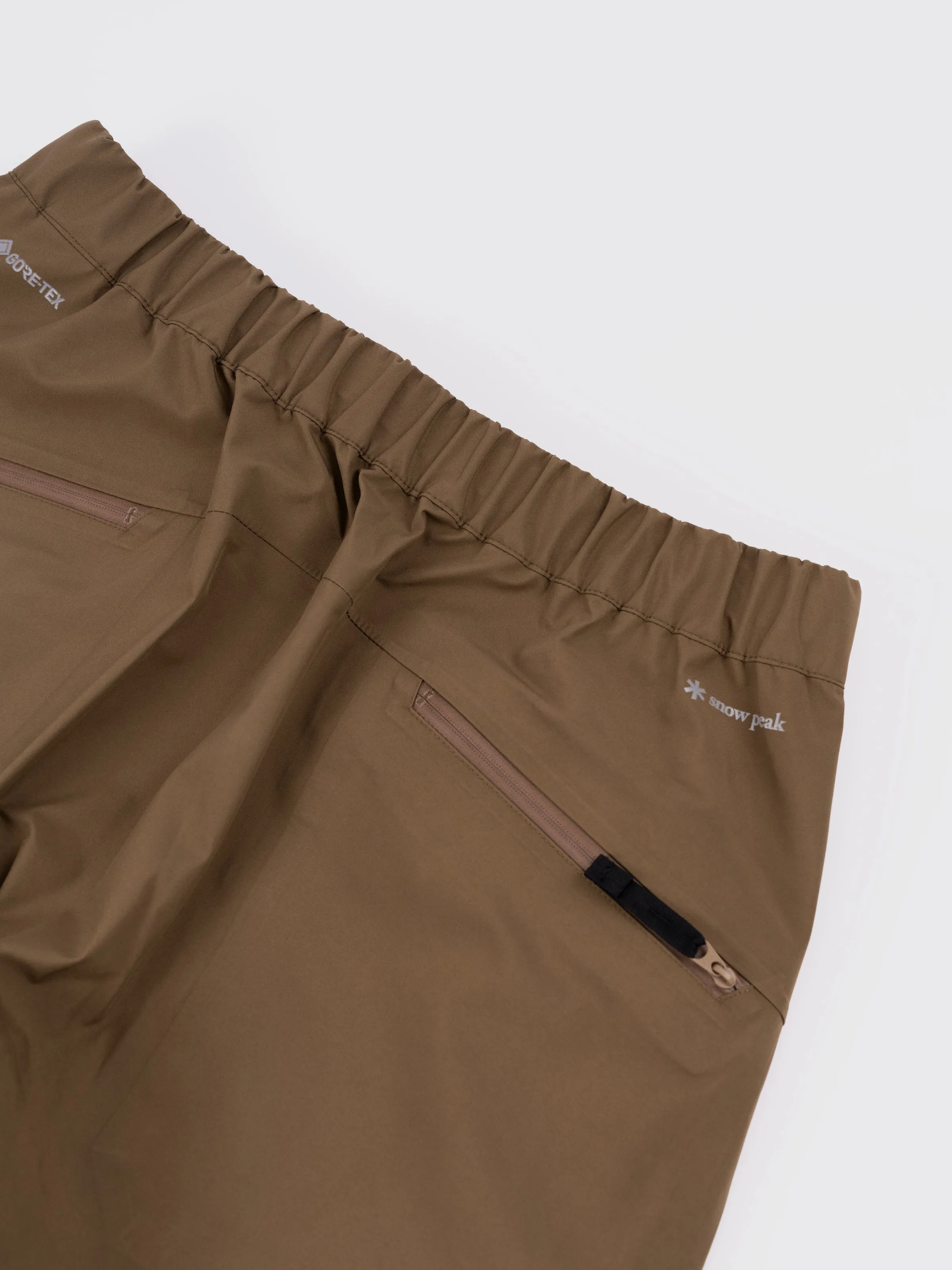 Snow Peak GORE-TEX Rain Pants - Coyote