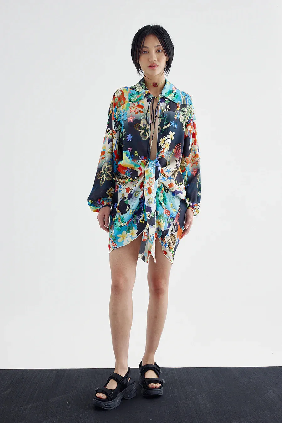 SOOT - SUKI TIE DRESS - ODYSSEY Enhanced